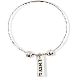 I Will Fancy Charm Bangle Bracelet